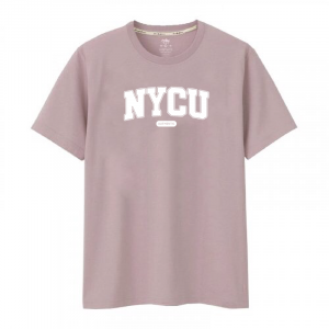【20件起做，可來圖客製】NYCU莫蘭迪色系純棉短Ｔ__乾燥玫瑰粉