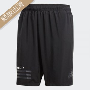 【絕版出清，售完不補】NYCU X Adidas快乾舒適訓練短褲-旋風黑