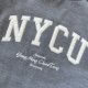 【早鳥預購，9/30陸續出貨】NYCU美式經典棒球外套_內斂灰