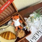 NYCU毛茸茸小狐狸掛飾鑰匙圈