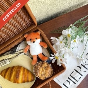 NYCU毛茸茸小狐狸掛飾鑰匙圈