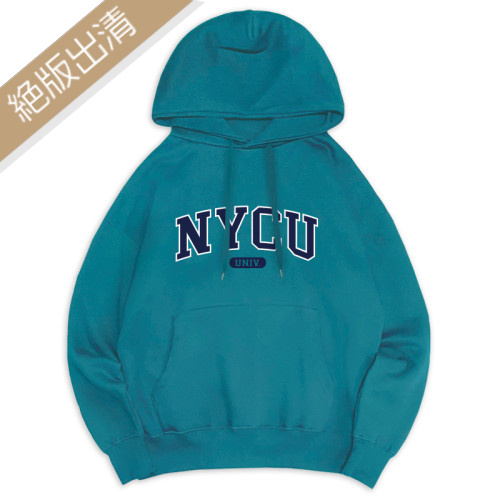 【最後十件,售完不補】NYCU午厚時光落肩帽T_經典款_土耳其藍 【最後十件,售完不補】NYCU午厚時光落肩帽T_經典款_土耳其藍