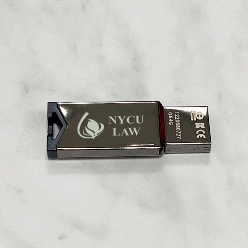 【科法院限定】NYCU LAW 鏡面金屬款威剛ADATA隨身碟64G