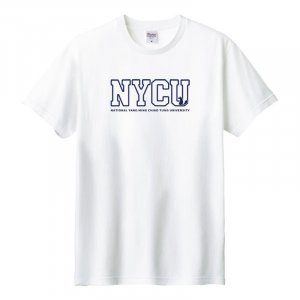 NYCU經典款字框狐狸棉短T_白