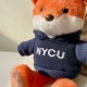 NYCU自己穿X電繡帽T小狐狸掛飾鑰匙圈 NYCU自己穿X電繡帽T小狐狸掛飾鑰匙圈
