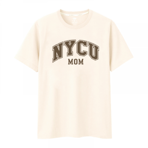 【我們這一家】NYCU陽明交大媽媽短T_杏樹白