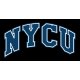【限量現貨，售完為止】NYCU經典字框落肩款短T_黑