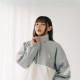 【最後五件，售完為止】NYCU韓系拼接唰唰感運動夾克(可拆帽)_天空藍