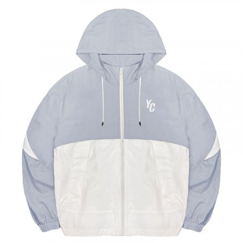 【限量現貨,售完為止】NYCU韓系拼接唰唰感運動夾克(可拆帽)_天空藍 【限量現貨,售完為止】NYCU韓系拼接唰唰感運動夾克(可拆帽)_天空藍