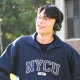 NYCU經典款美式立領拉鍊大學T_深藍 NYCU經典款美式立領拉鍊大學T_深藍