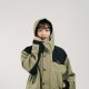 【10/8陸續出貨】NYCU防潑水拼接OUTDOOR外套_軍綠