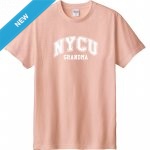 【我們這一家】NYCU陽明交大祖母短T_霧灰粉