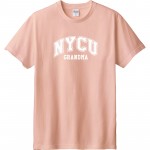 【我們這一家】NYCU陽明交大祖母短T_霧灰粉