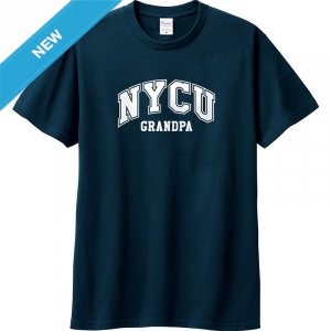 【我們這一家】NYCU陽明交大祖父短T_深藍