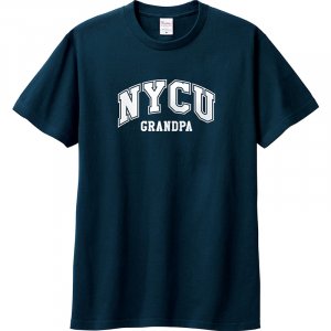 【我們這一家】NYCU陽明交大祖父短T_深藍
