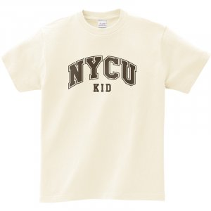 【我們這一家】NYCU陽明交大KID童裝短T_象牙白