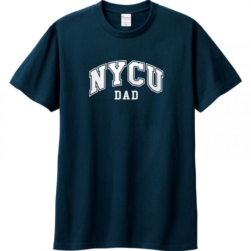 【我們這一家】NYCU陽明交大爸爸短T_深藍 【我們這一家】NYCU陽明交大爸爸短T_深藍
