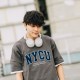【少量現貨,售完不補】NYCU立體電繡寬版短T_鐵灰 【少量現貨,售完不補】NYCU立體電繡寬版短T_鐵灰