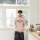 【限量現貨，售完預購】NYCU冬日輕甜系落肩帽T_經典款_微糖粉