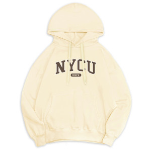 NYCU冬日輕甜系落肩帽T_經典款_奶霜白
