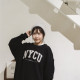 NYCU立體電繡落肩大學T_經典黑 NYCU立體電繡落肩大學T_經典黑