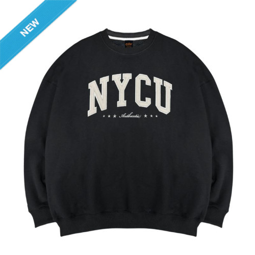 NYCU立體電繡落肩大學T_經典黑 NYCU立體電繡落肩大學T_經典黑
