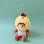 變裝組合：NYCU自己穿X小狐狸掛飾鑰匙圈_炸蝦