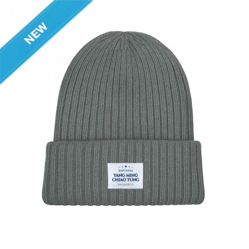 【2025新品上市】NYCU經典織標QQ毛帽_深灰