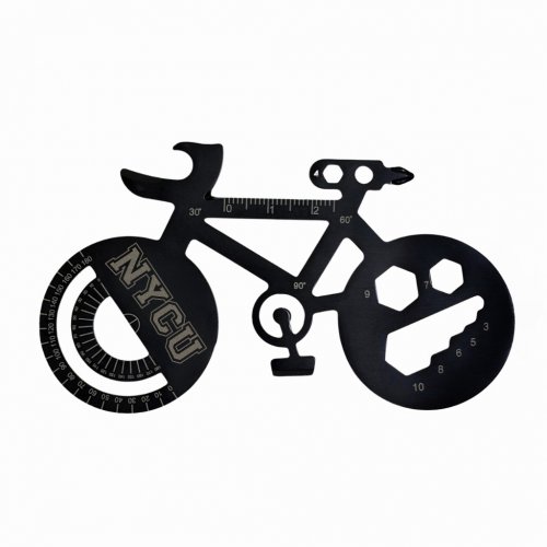 【12/8陸續出貨】NYCU 自行車造型工具卡