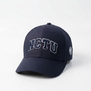 【限量現貨,要買要快】NCTU珍藏130週年3D電繡棒球帽_深藍