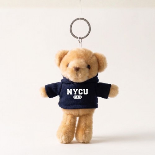 【我們這一家】NYCU小熊掛飾鑰匙圈_DAD帽T_深藍 【我們這一家】NYCU小熊掛飾鑰匙圈_DAD帽T_深藍