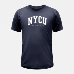 NYCU經典款超細纖維排汗短T_鐵灰
