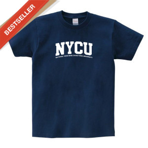 【少量現貨，售完不補】NYCU經典款純棉短T_深藍