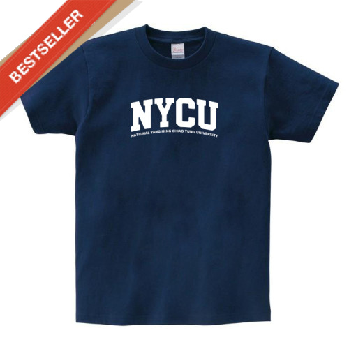 【少量現貨，售完不補】NYCU經典款純棉短T_深藍