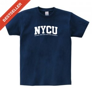 NYCU經典款純棉短T_深藍