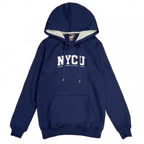 NYCU經典款刷毛帽T_深藍 NYCU經典款刷毛帽T_深藍