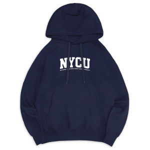 NYCU經典款刷毛帽T_深藍