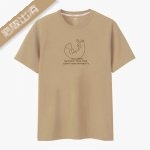 【絕版出清，售完不補】NYCU狐狸款慕夏純棉短T_菸草卡其